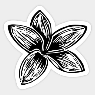 Single Flower Sticker